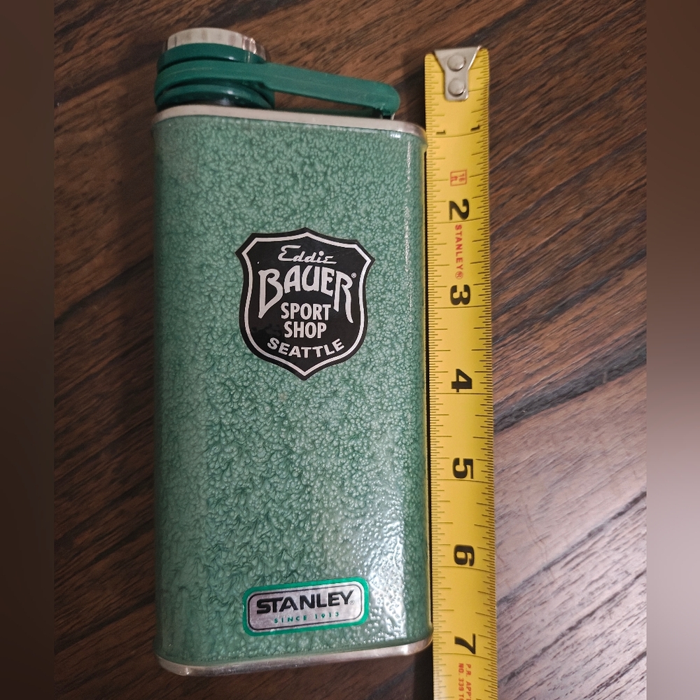 Stanley Eddie Bauer Green Flask